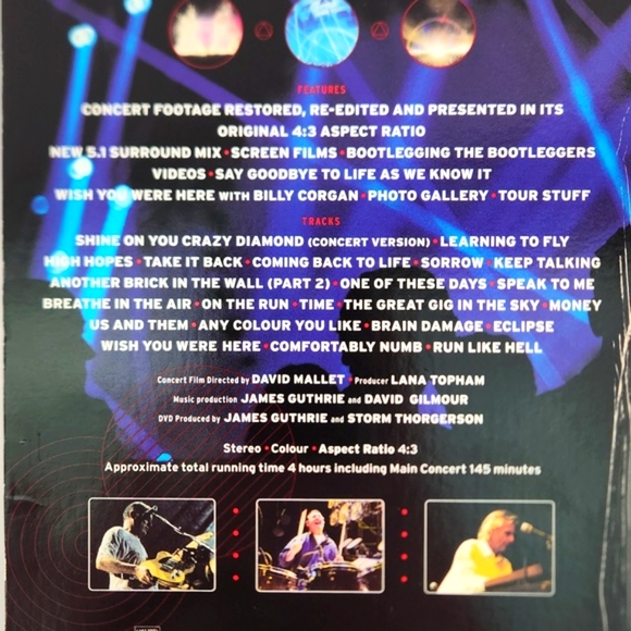 Pink Floyd Pulse Double live 2 DVD set 2005 DSOTM LIVE and More! - Picture 5 of 17